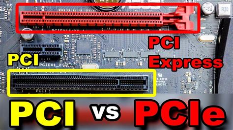pcie vs pci|PCI vs PCIe .